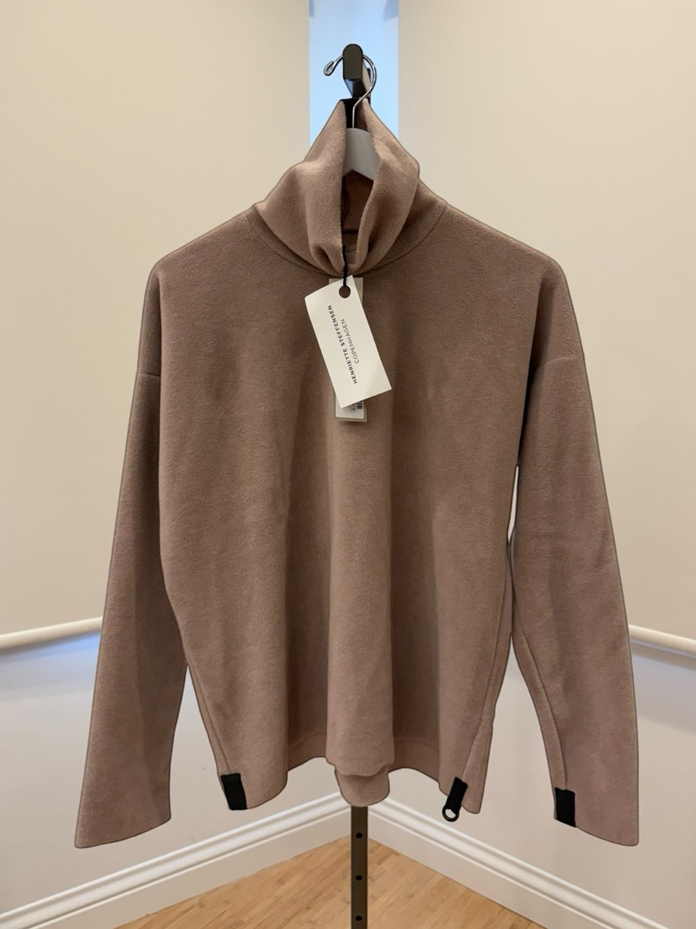 Henriette Steffensen Turtleneck Fleece - Nude
